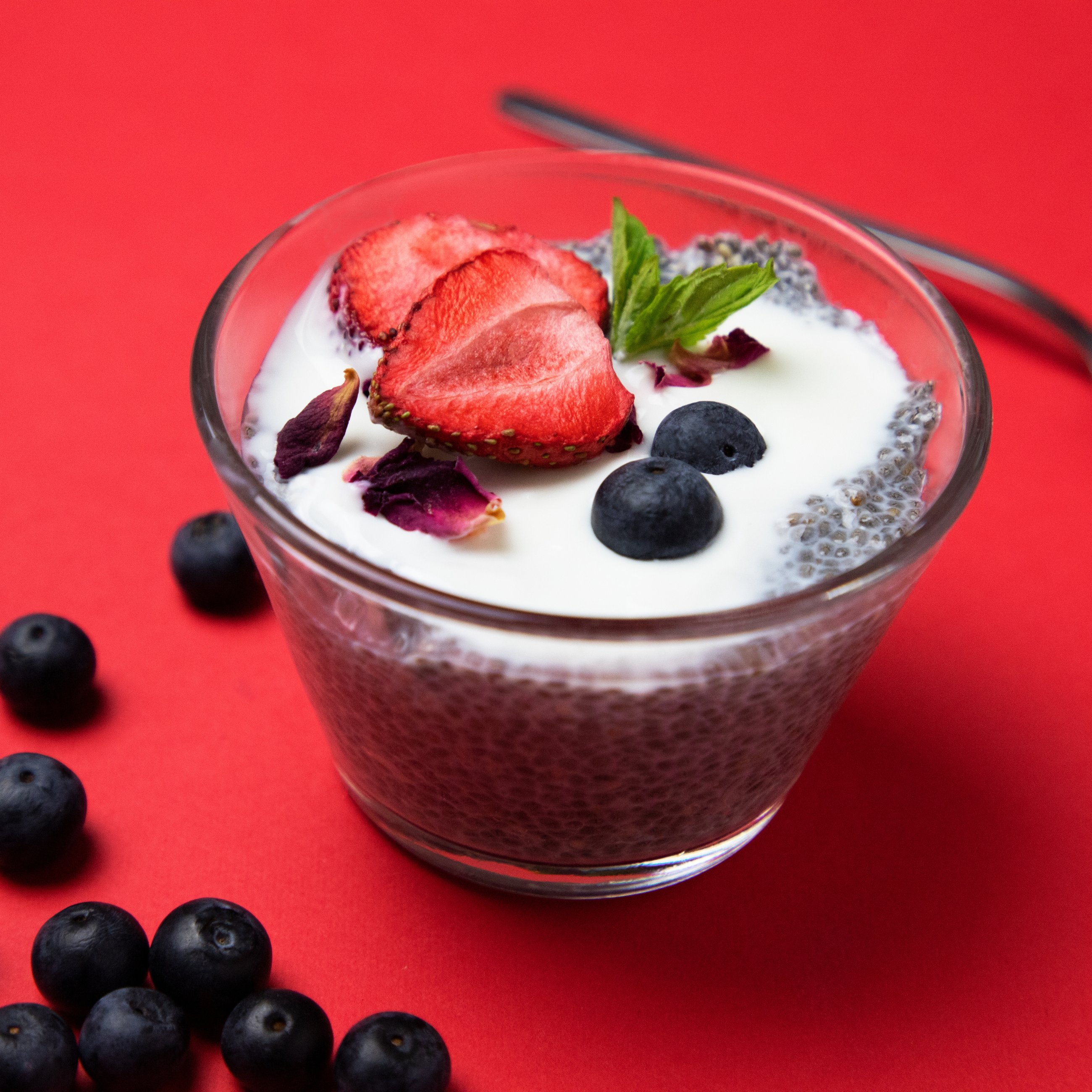 CHIA PUDDING CON YOGUR