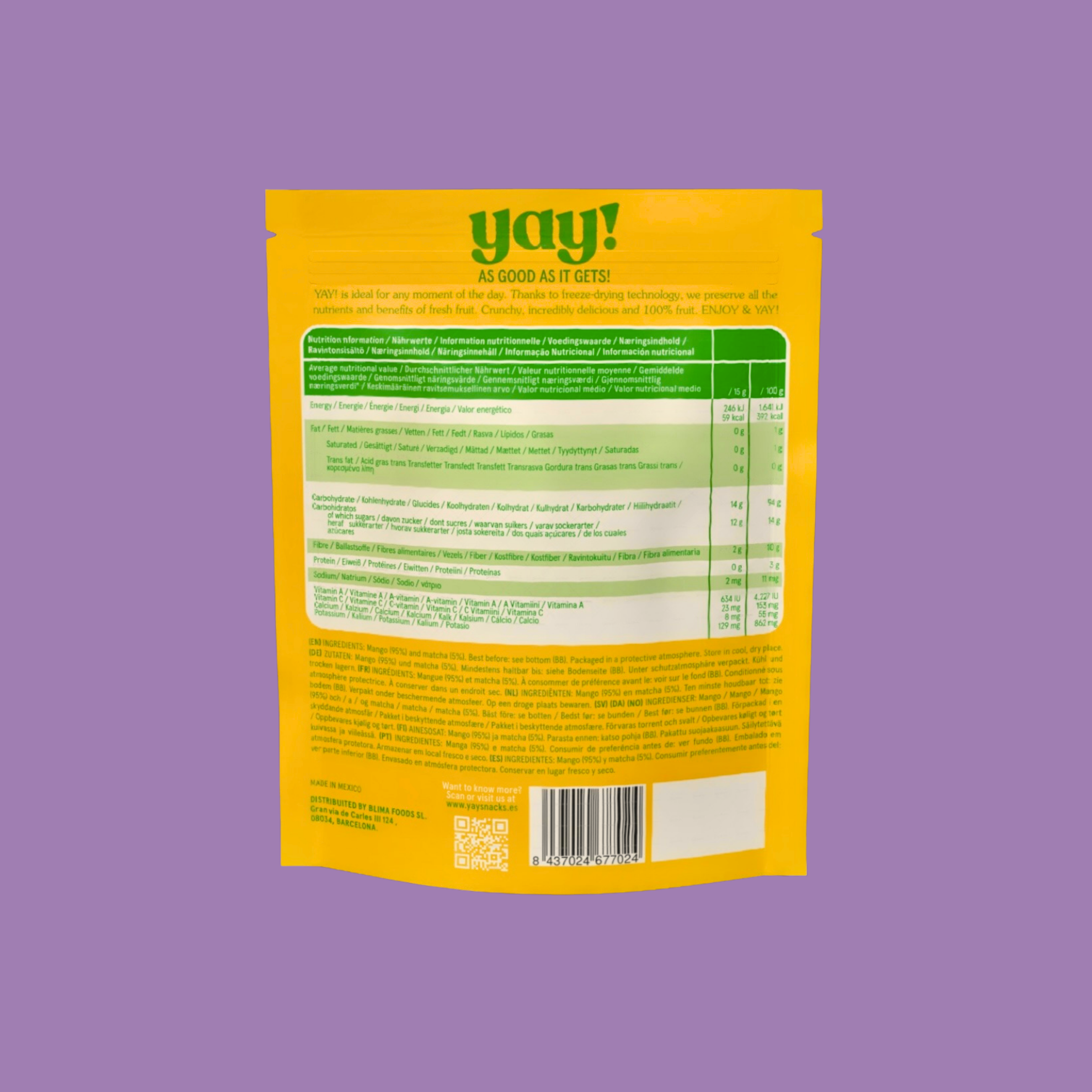 Crunchy Mango Matcha