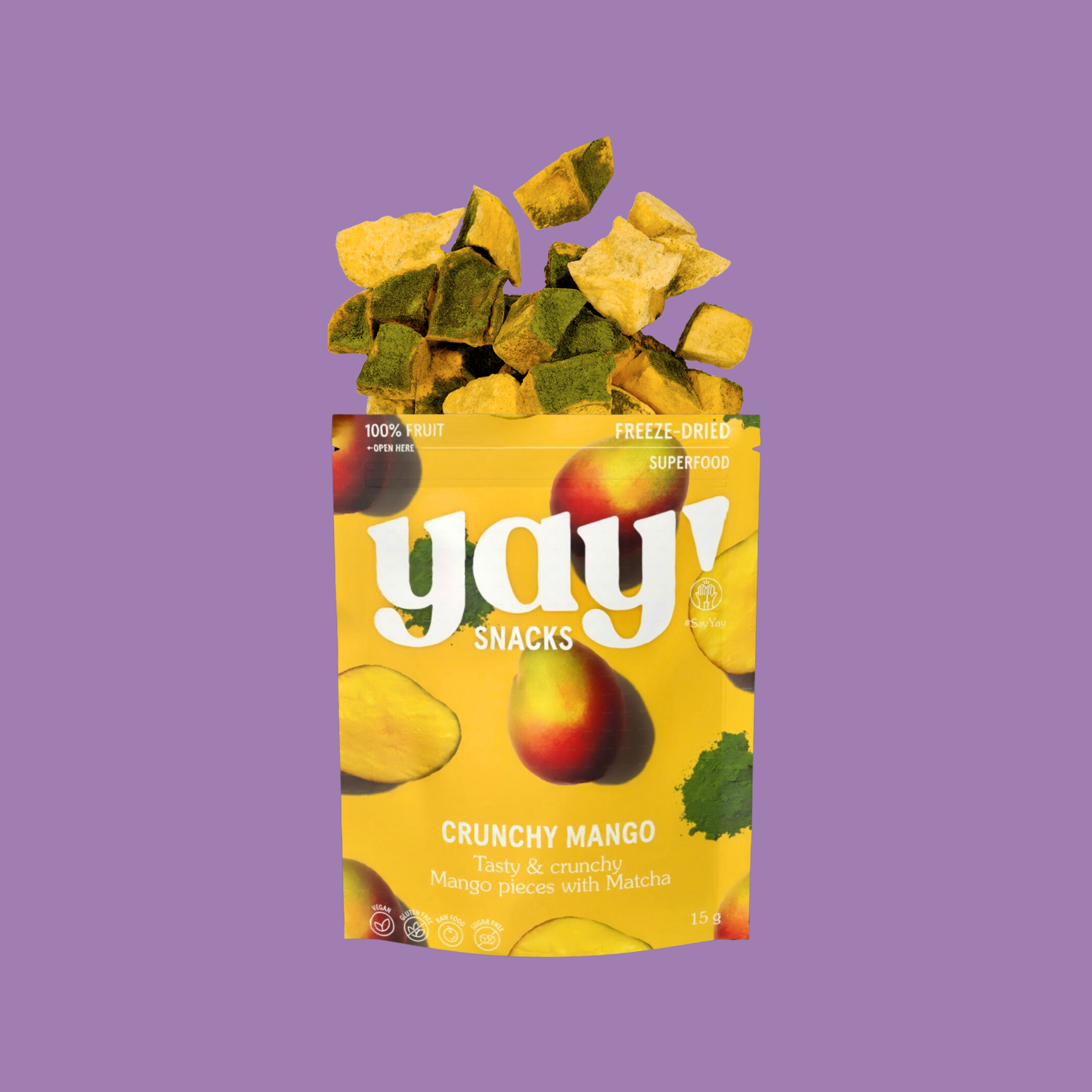 Crunchy Mango Matcha