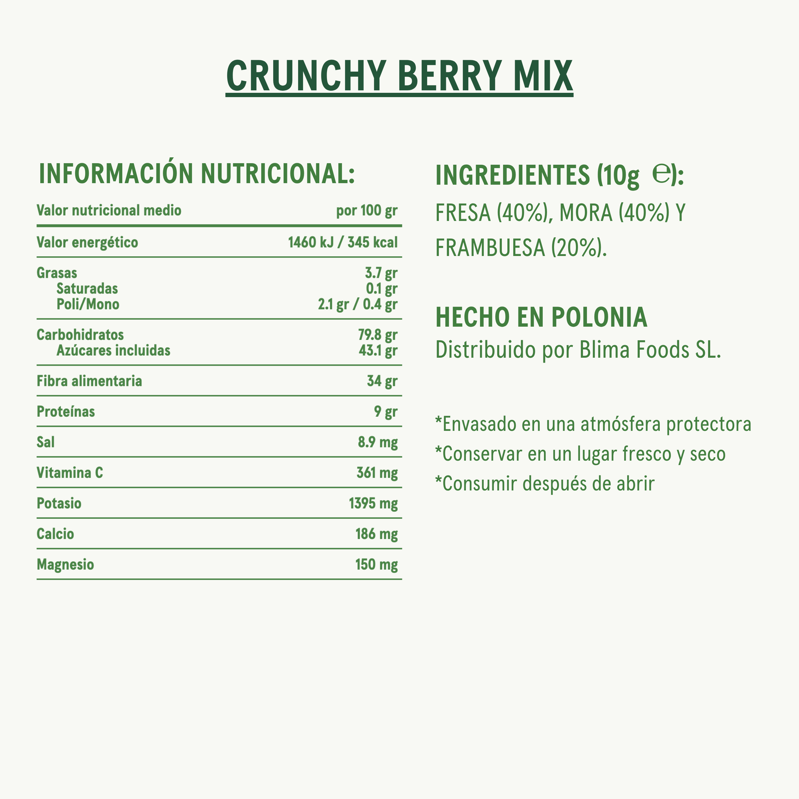 Crunchy Berry Mix (10g)