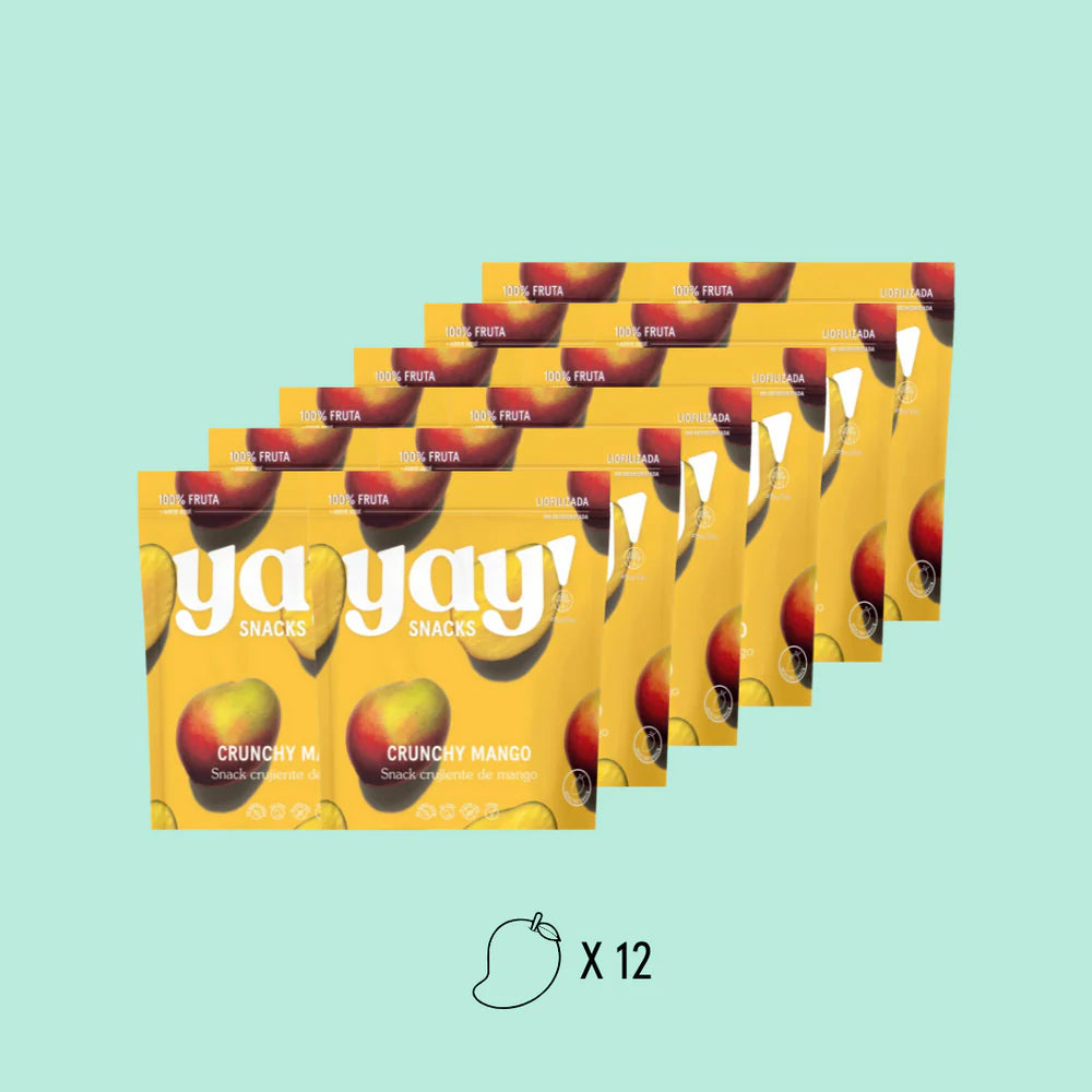 Crunchy Mango - Pack de 12 x 10g